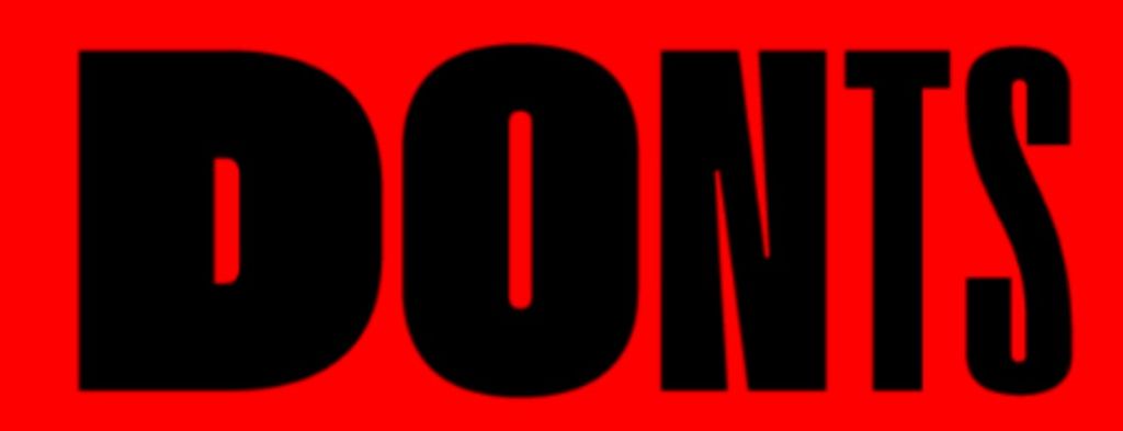 DONTS